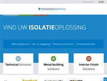 Tablet Screenshot of insulationsolutions.nl